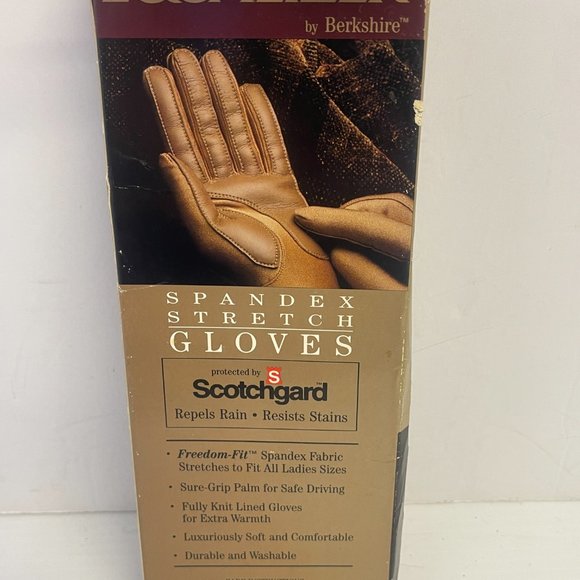 Ladies Equalizer Driving Gloves Berkshire Scotchgard Rain Repel Black - O1041 - Picture 7 of 7